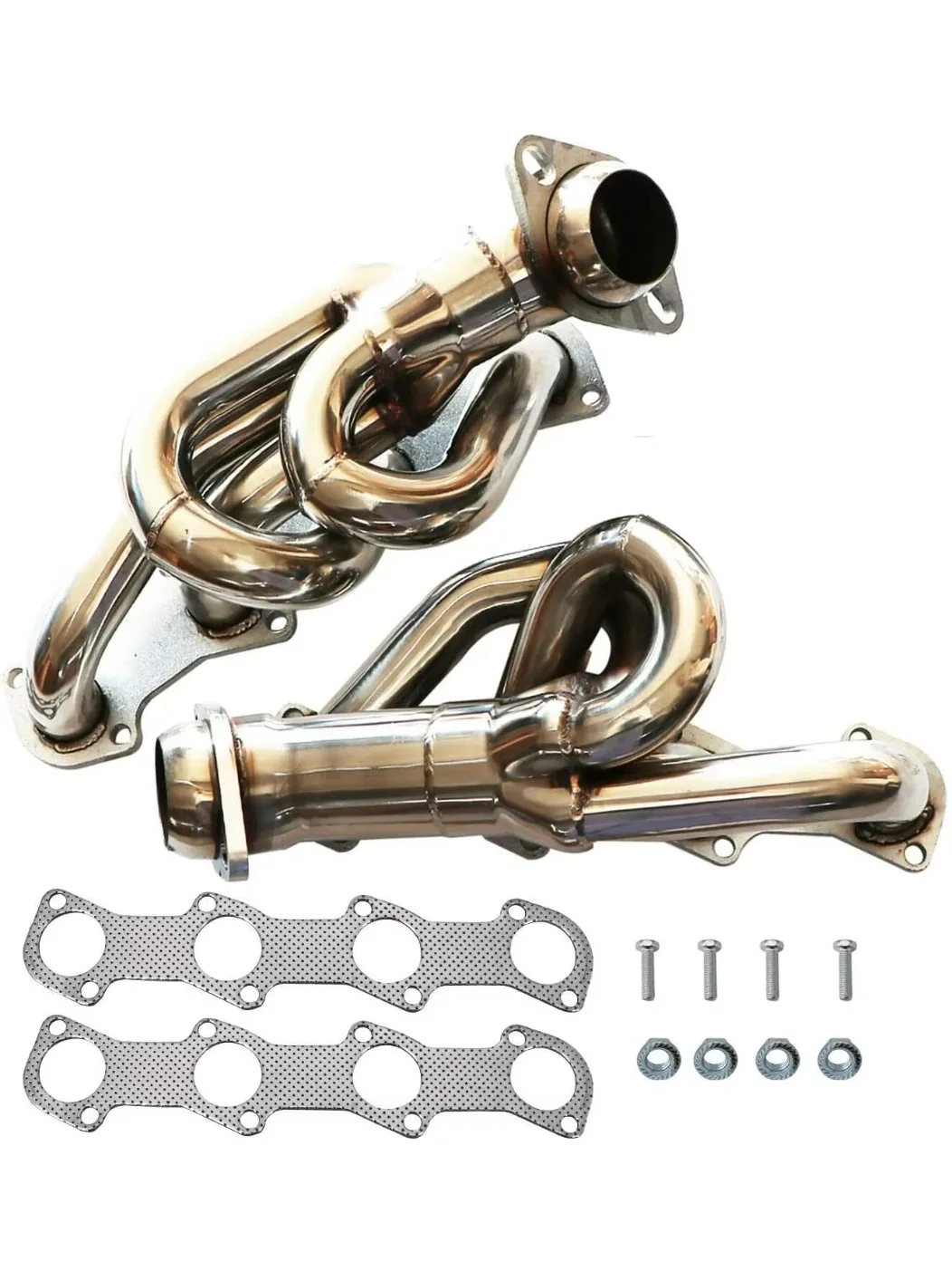 Shorty Exhaust Header Manifold For 1997-2003 Ford F-150 F250 4.6L V8 SS Tubular