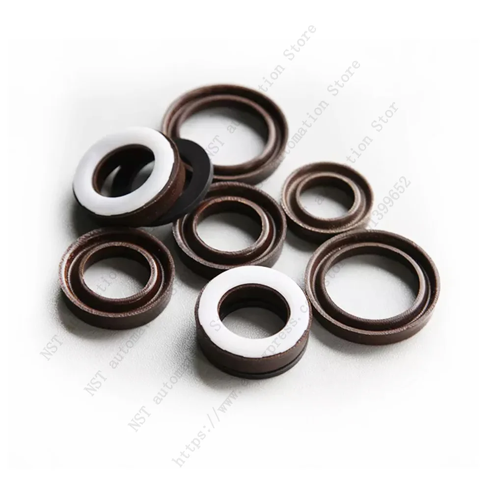 V U Packed Hydraulic Combination Seals Interpump Plunger Piston Durable For High Pressure Washing Machine Spare Parts Clip Cloth