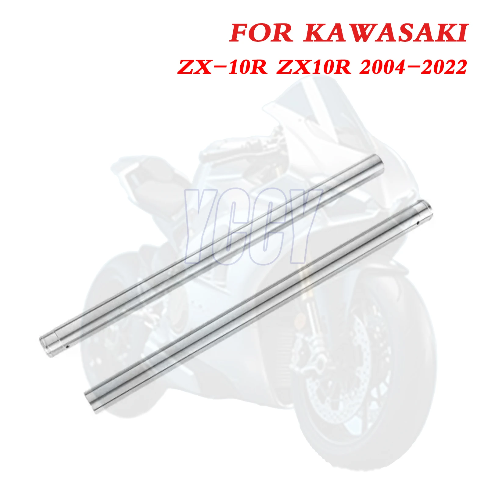 Impeccable moto 2 × chambres à air de fourche avant tuyaux barres de Suspension de frein pour KAWASAKI Ninja ZX10R ZX-10R ZX 10R 2004-2022