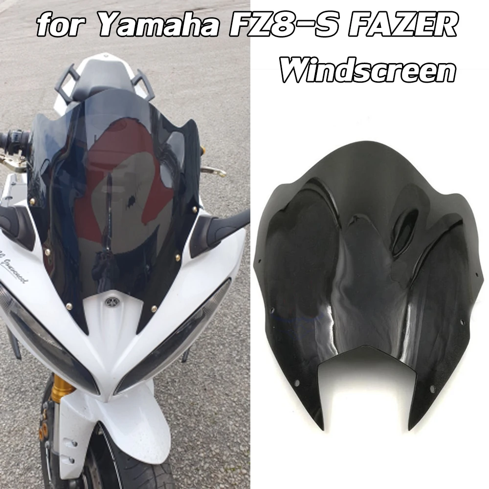 

Отражатель ветрового стекла для Yamaha FZ8S Fazer 800 FZ8 S, аксессуары для мотоциклов, двойной пузырьковый экран 2010-2015 2016 2017