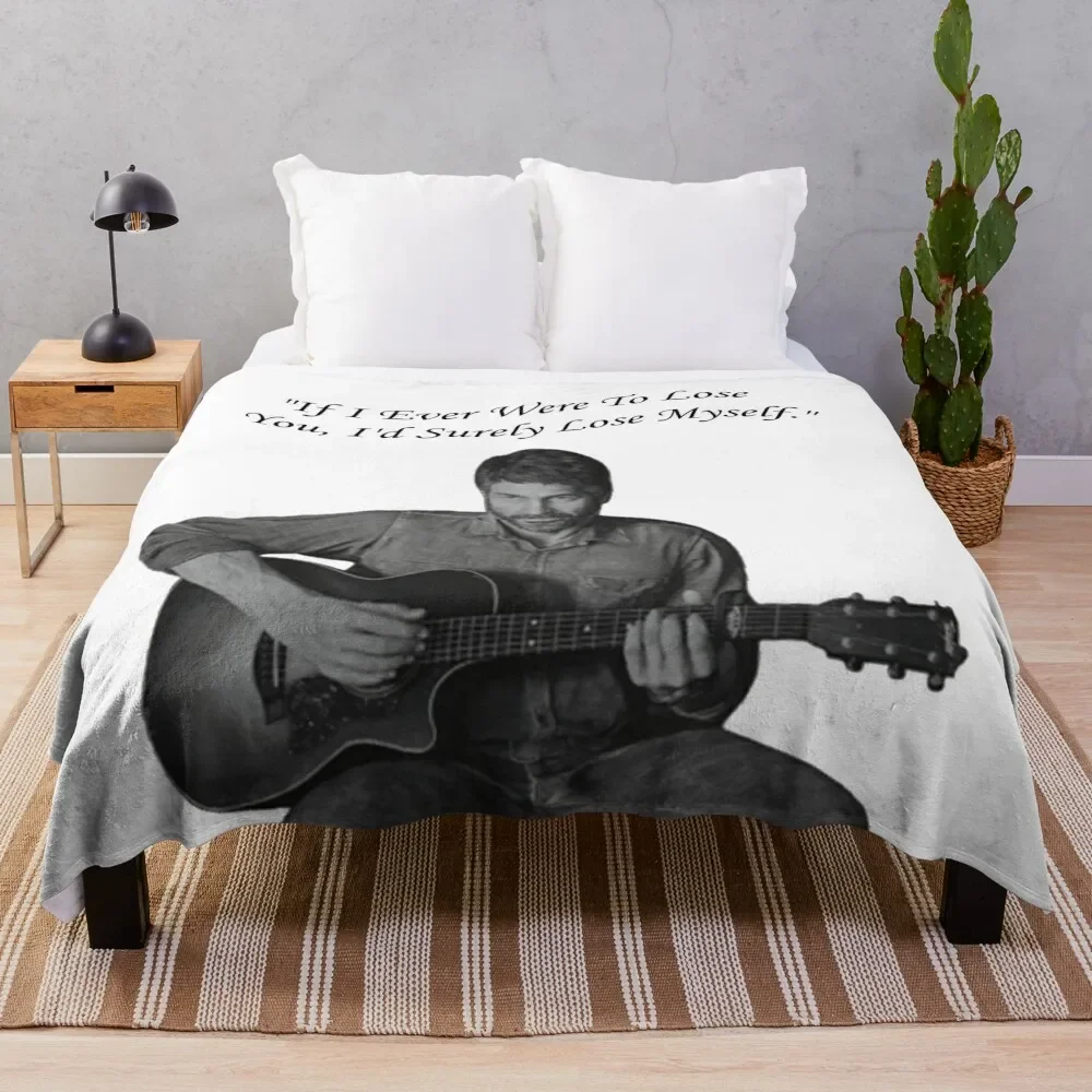 

Joel (TLOU) If I Ever Were To Lose You Art Throw Blanket blankets and throws Summer Custom Fluffy Shaggy Blankets