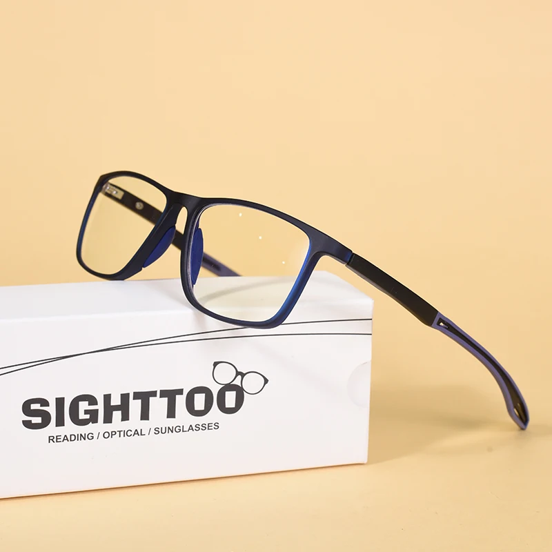Sport Brille Rahmen TR90 Anti-blau Licht Lesebrille Für Männer Hohe Qualität Lange Beine Lesen Brillen + 100 + 200 + 300 – Detail 8