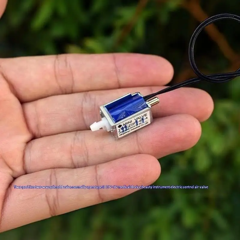 1/5Pcs Mini Solenoid Valve DC 3V 3.7V 5V 2 Way 2 Position Normally Open Micro Air Gas Flow Control For Diy  Application