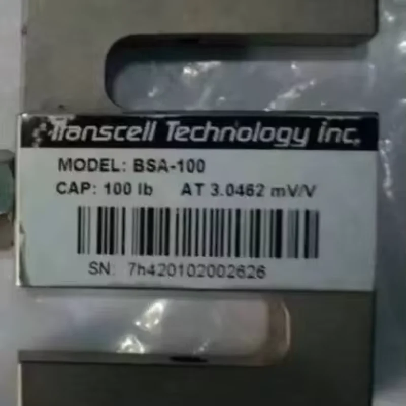 Load Cell BSA 100 Capacity100 LB AT 3.0462 MV/V Mengukur Sensor Berat Dengan Harga Bagus Bellow Sensor
