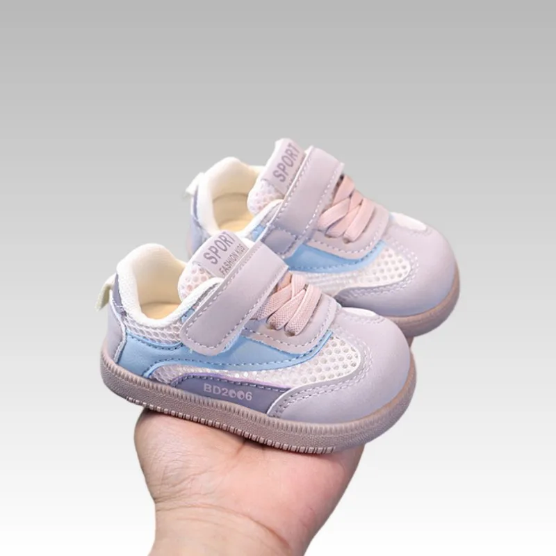 Spring Autumn New Baby Student Kick Prevention Toddler Shoes Children Sports Casual Board Shoes Boys Girls Preschool Bread Shoes