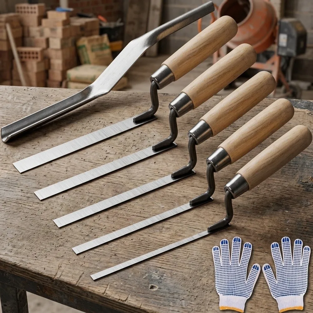 6Pcs Grout Float Trowels for Tile Installation Grout Filling Joint Restoration and Cement Smoothing Work Indoor Outdoor Use