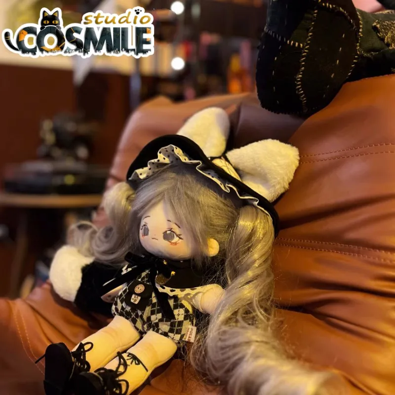 Ojamajo Majo Black Witch Academy Halloween Magic Wizard Magician Hat Costume Stuffed Plushie 10cm or 17cm Doll Clothes JY