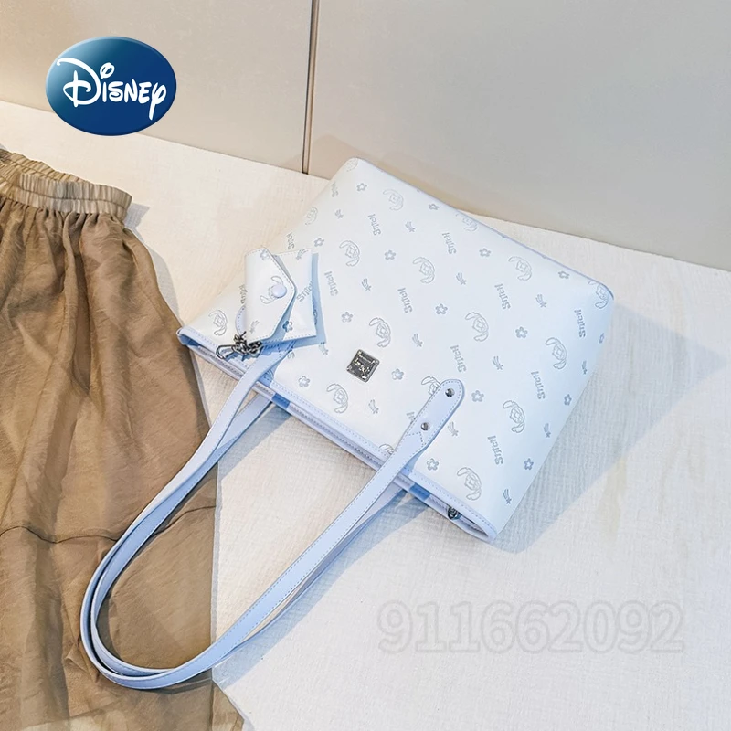 Disney Stitch New Women's Handbag Cartoon Fashion Women's Shoulder Bag Large Capacity High Quality Luxury Casual Women's Bag