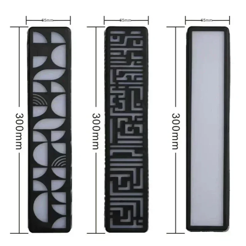 Minimalist Wall Sconce Lights Retro Rectangular Outdoor Light 85-265V Garden Home Decorative Wall Light Porch Lamp Waterproof