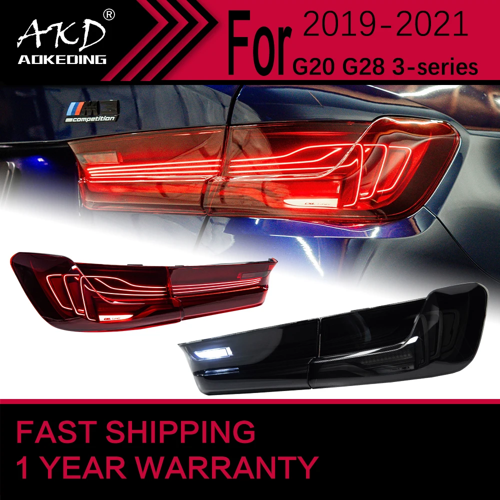 

Car Lights for BMW G28 G20 LED Tail Light 2019-2022 320I 330i Rear Stop Lamp Brake Signal DRL Reverse Automotive Accessories