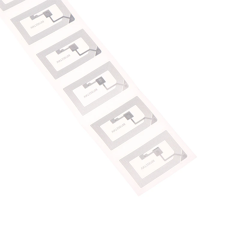 10/20/100pcs NFC Chip Ntag213 Sticker Wet Inlay 13.56MHz RFID Label Tag 213 Anti-counterfeiting Electronic NFC Music Wall Chip