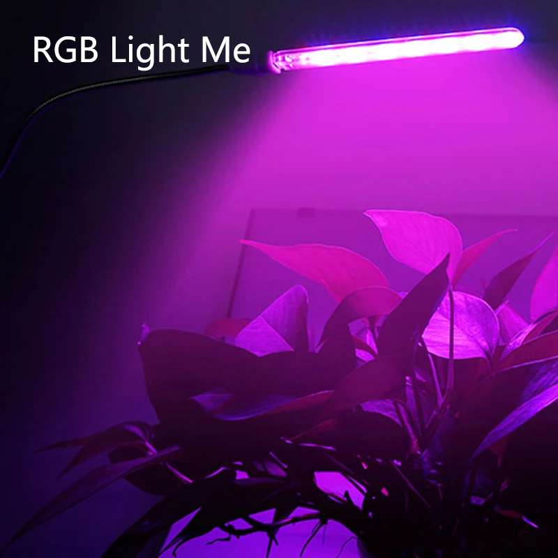 

Led Plant Grow Light Tube Flexible USB Grow Light Full Spectrum Red Flowers Seedling Greenhouse Nurture Grow Lights