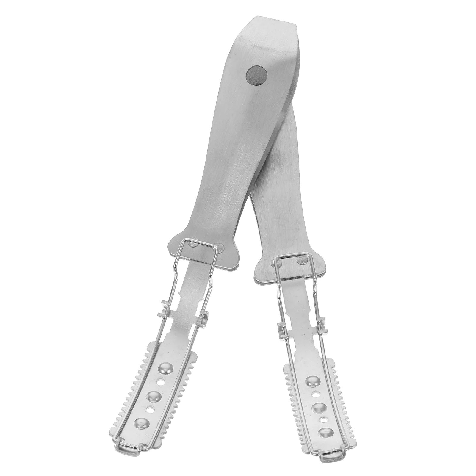 2 Pcs Shaver Spatula Stainless Steel Hair Remover Multifunction Plucking Tool Pig Scraping Device Scraper Removal Shaving