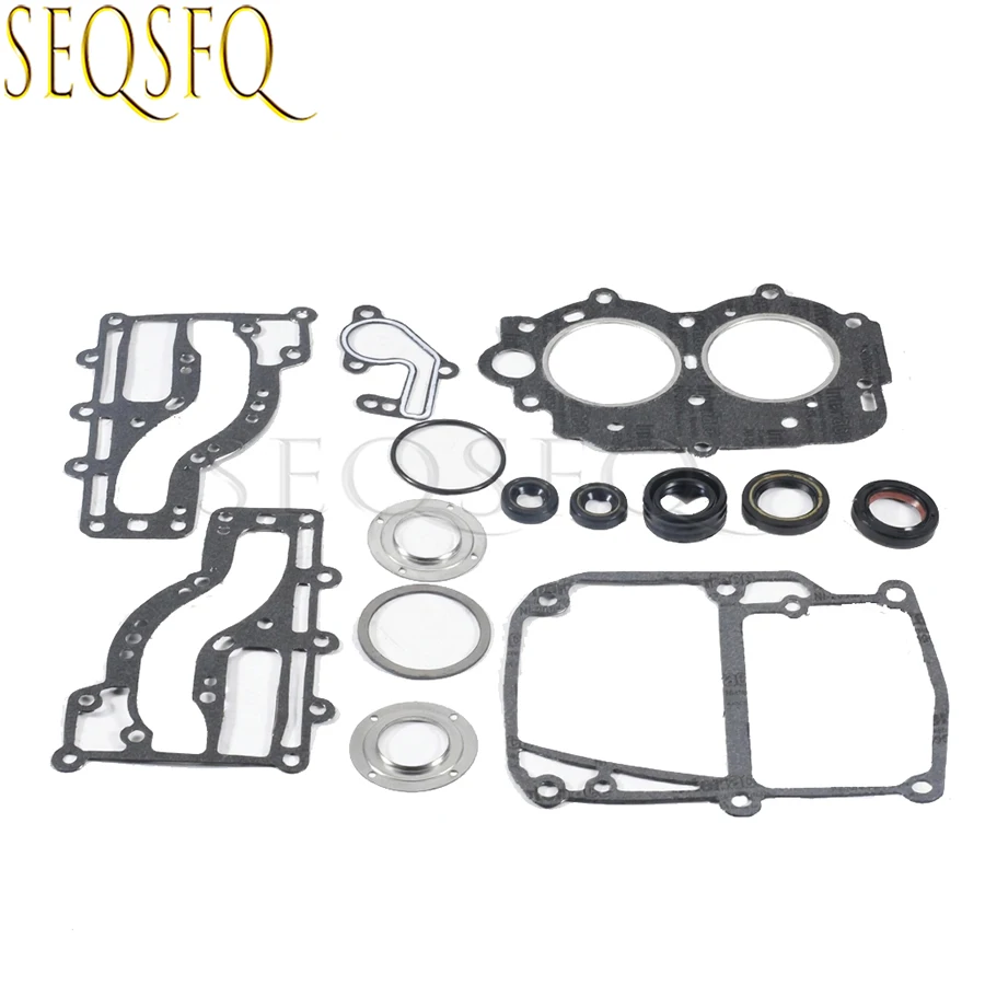 

Послепродажный 63V-W0001-01 63V-W0001 ПРОКЛАДКА, комплект верхней обшивки, замена для подвесного двигателя Yamaha 15HP 9,9HP Parsun Hidea, лодочный мотор