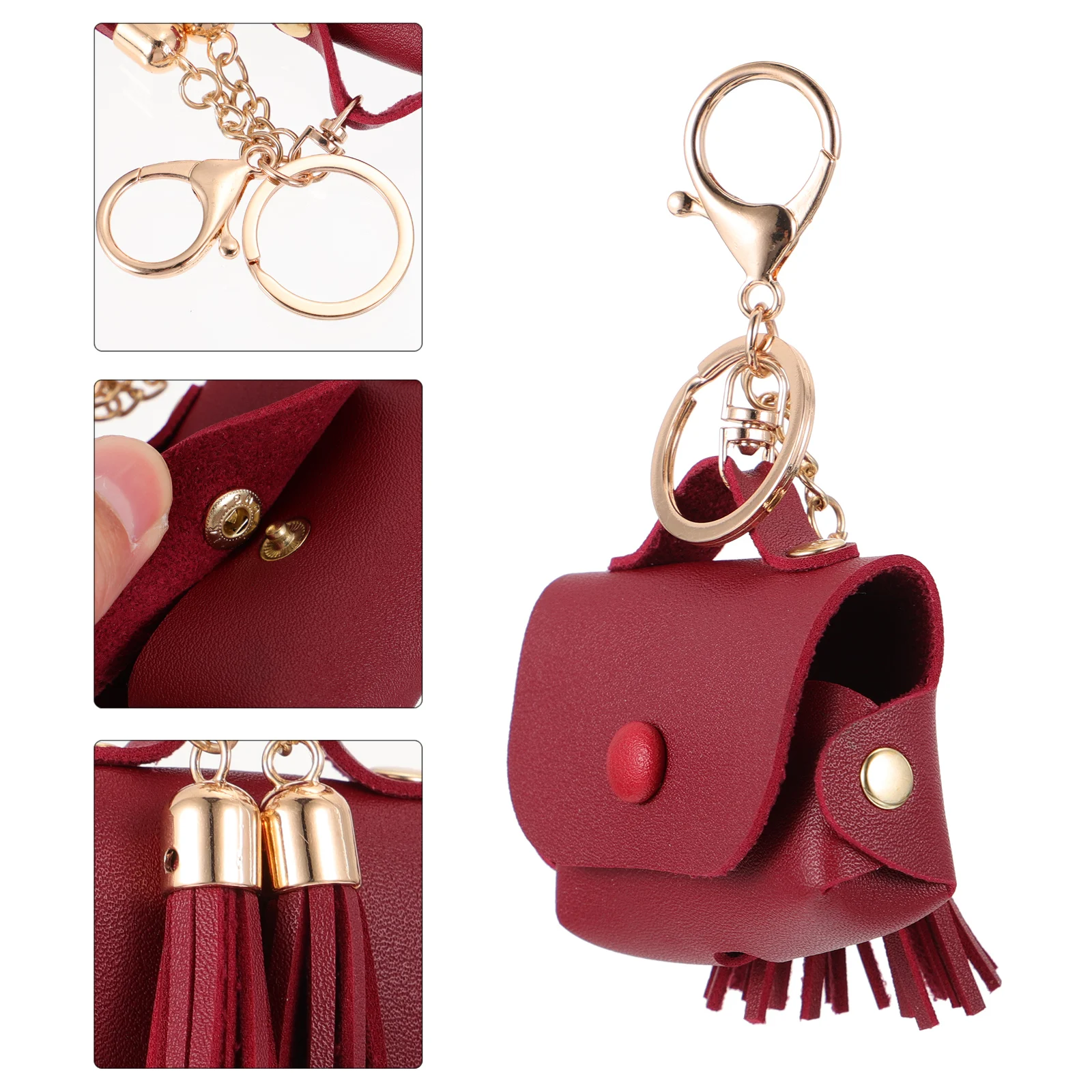 PVC Earphone Case Wireless Headset Protector Durable Safe Unique Design Easy Carry Travel Hardshell Case For Earbuds Earphone