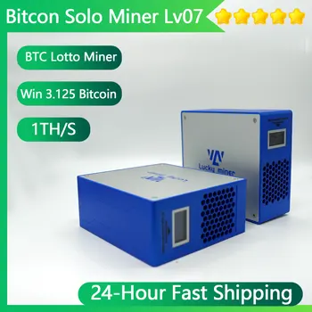 Btc 채굴기 LV07 SHA256 1TBH/S BM1366 25W BTC BCH BSV DGB 와이파이, 행운의 남자 복권 채굴기
