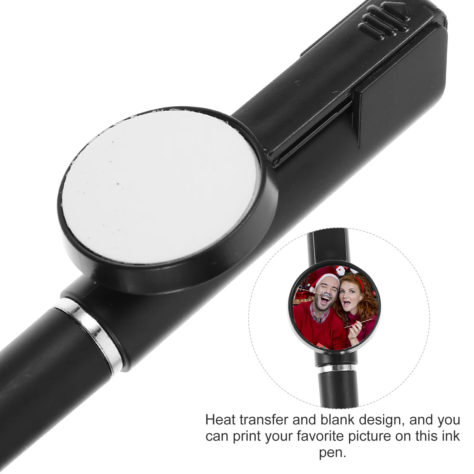 

3Pcs Sublimation Pen Smooth Writing Ballpoint Pen for Students Teachers Office Business DIY Use Sublimation Pens