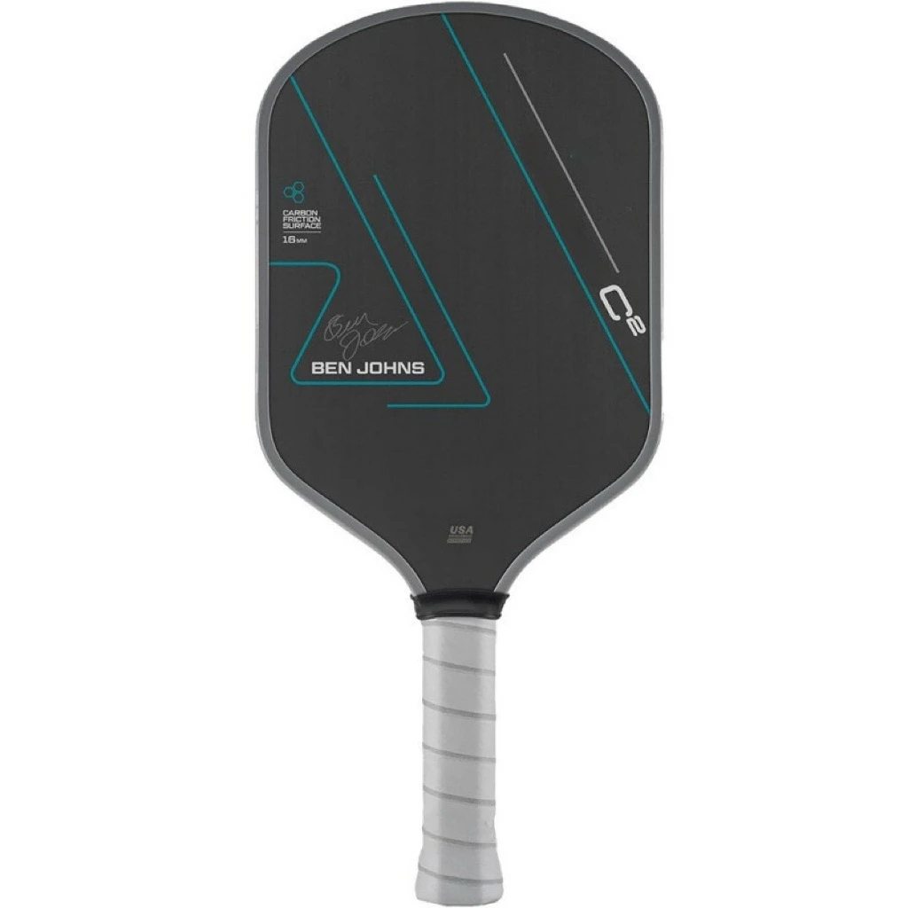 Pickball Paddle, T700 Carbon Fiber, Polymer Honeycomb Core 16MM, Friction Surface, Balanced Power&Control