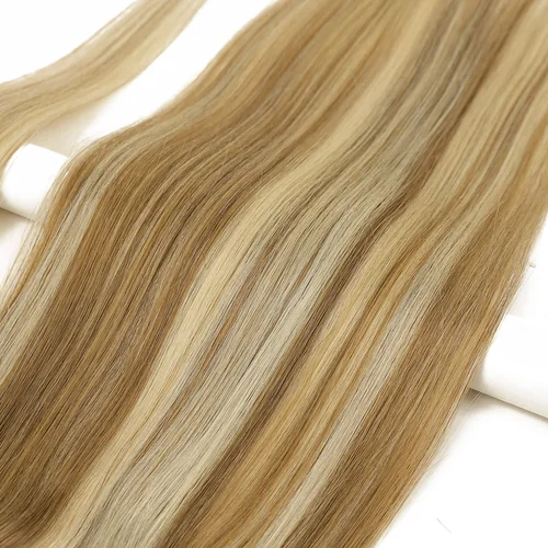 Imagen 2 del producto Extensiones de cola de caballo de cabello humano liso, 100% virgen, Natural, brasileño, Remy, Clip envolvente, cola de caballo para salón