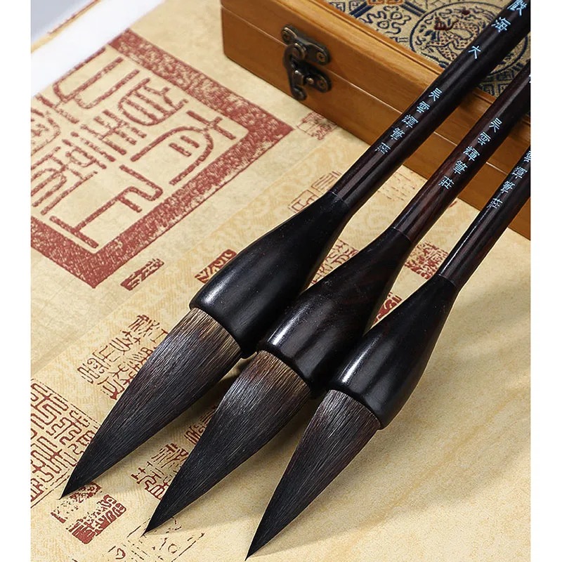 professional-chinese-calligraphy-big-brush-mixed-hair-sumi-brushes-for-large-character-writing-ink-painting-3-sizes-l-m-s