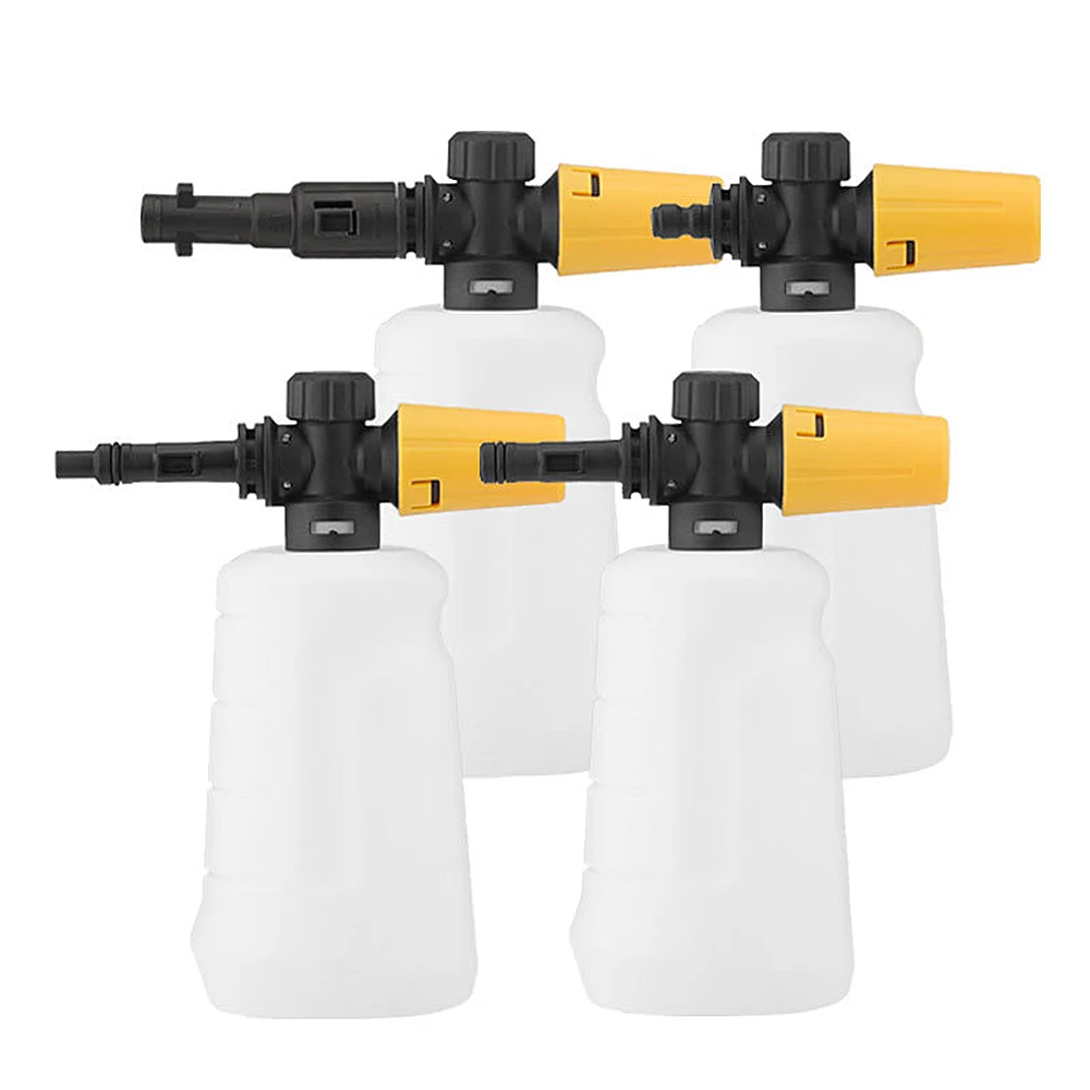 

Karcher K/Lavor/Elitech/YILI аксессуары для автомойки 700 мл чайник для снежной пены для мойки высокого давления пистолет для мойки литиевой батареи