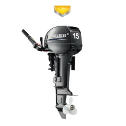 Outboard Marine Engine Yamabisi Motor Barco 15HP 2 Stroke Outboard Engine Boat Engine Silnik Zaburtowy Motore Fuoribordo 15 HP