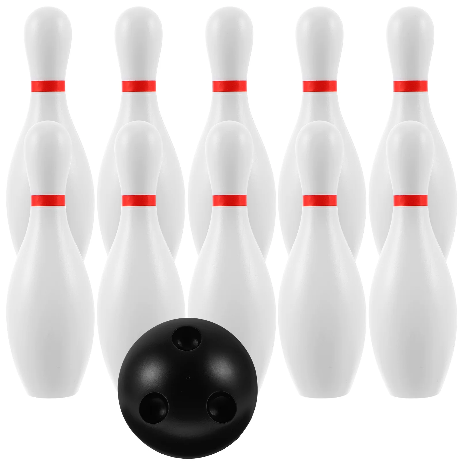 

Bowling Set Toys for Kids Outdoor Durable Wooden Perfect Gift Children Appropriate Size