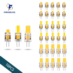 10pcs G4 12V led bulb 1.5W 2W 2.5W lighting 0705 1505 1508 Super Bright COB led lamp home lighting crystal chandelier