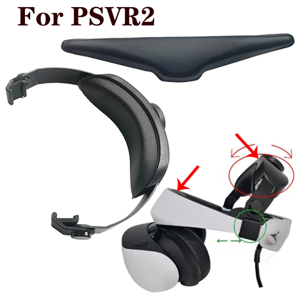 Adjustable Head Strap For PSVR2 VR Headset Decompression Bracket Comfort Forehead Pad Balance Comfort Headband for PS VR2 Parts