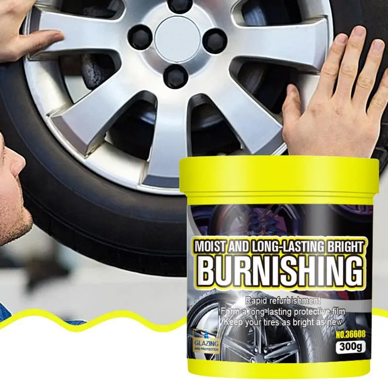 

Auto Tire Gloss Refurbishment Cream Tire Shine Coating Tyre Gloss Hydrophobic Sealant Wax Long Lasting High Gloss Tire Restorer