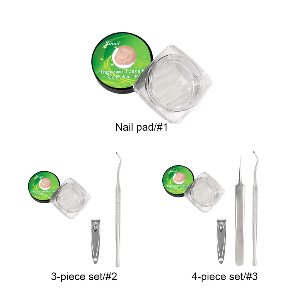 10/12pcs Pad per la correzione delle unghie del piede Pro a forma di C per unghie incarnite Riempimento scanalatura Zerbino Strumento per pedicure per uomini Donne Strumenti per la cura dei piedi