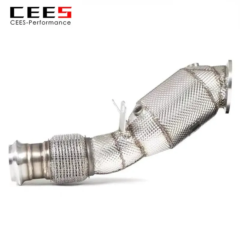 CEES Exhaust Downpipe For BMW X3/X4 B48 2.0T 2017-2022 Racing Performance Car Exhaust Pipe Stainless Steel  Exhaust System