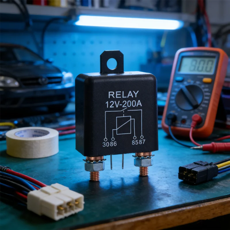 

НОВОЕ внедорожное и автомобильное морское силовое реле, сверхмощное, 12 В, 200 А, 4-контактное, для сильноточных применения, водонепроницаемое и долговечное.