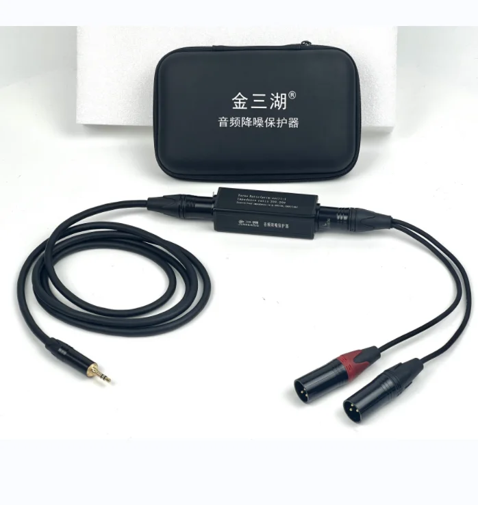 GAZ-DI1 Single Channel Isolator Passive Audio DI Box for Guitar Bass Direct Injection Low Noise Converter Multipurpose Use