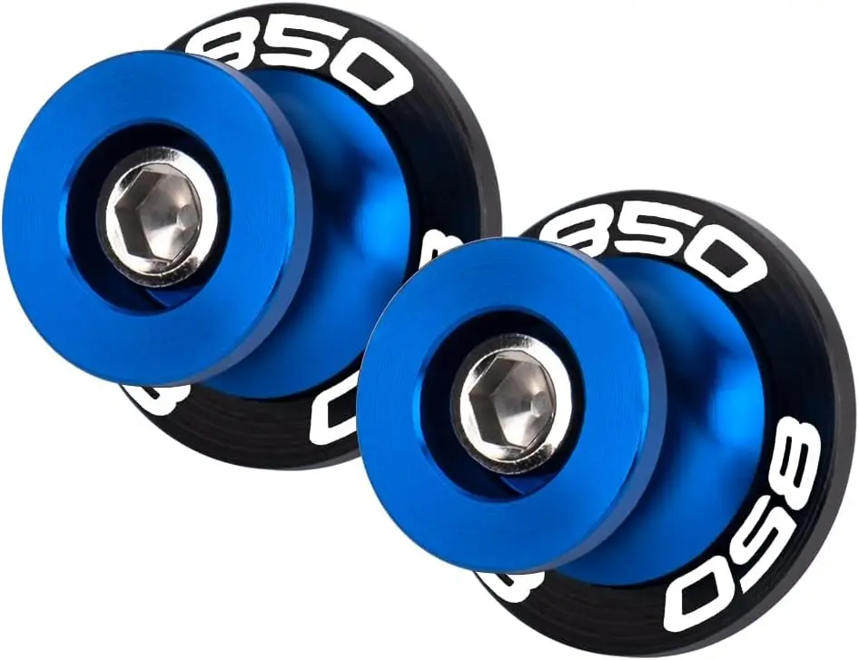 M8 Motorcycle Swingarm Bobbins For Tiger 850 Sport 2021-2024 Paddock Stand Mounts with Shock Absorption Accessories
