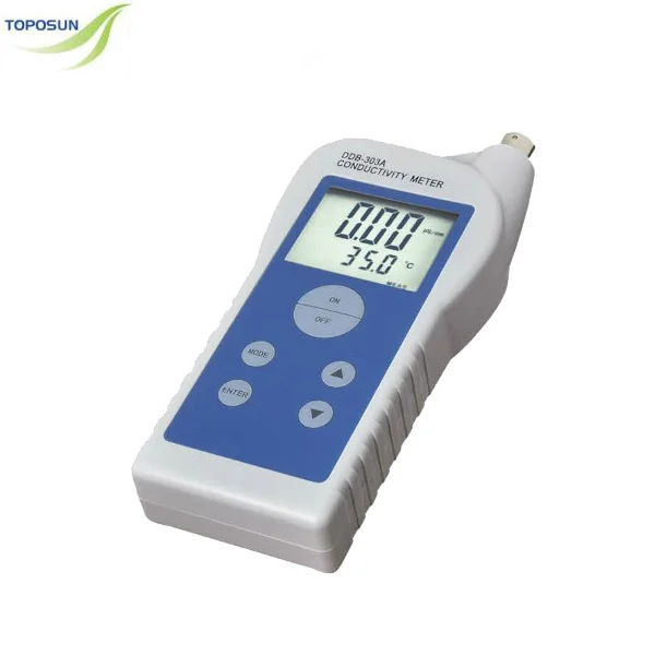 TPS-DDBJ351L 350F portable conductivity meter,TDS meter,Salinity meter with CE certificate