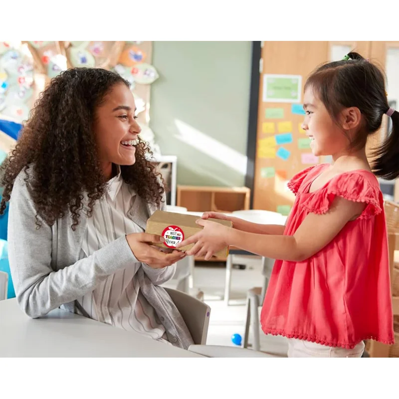 48PCS 감사합니다 교사 라벨 스티커 데이 감사 선물 태그 Best Ever Lab