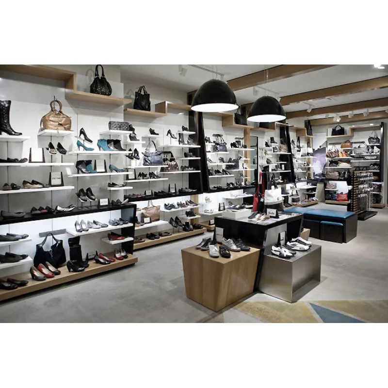 （customized）Shoes Shop Fixtures Shoes Store Interior Layout Decoration Design Ideas Display Shelves Shoe Retail Store