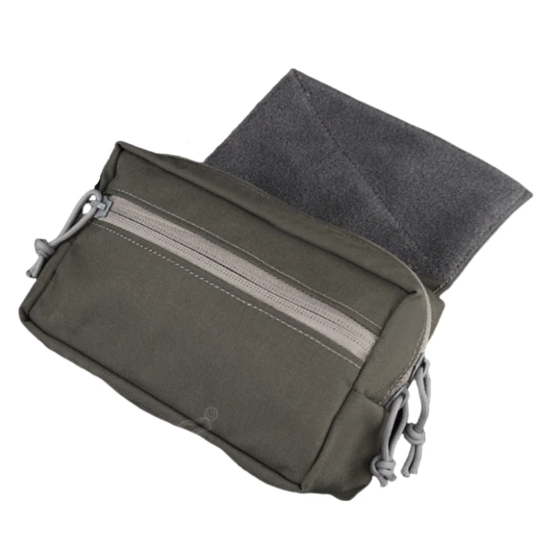 

Tactical Lower Abdomen Pouch | Quick-Access Drop Down Panel | for AR Magazines & Range Essentials