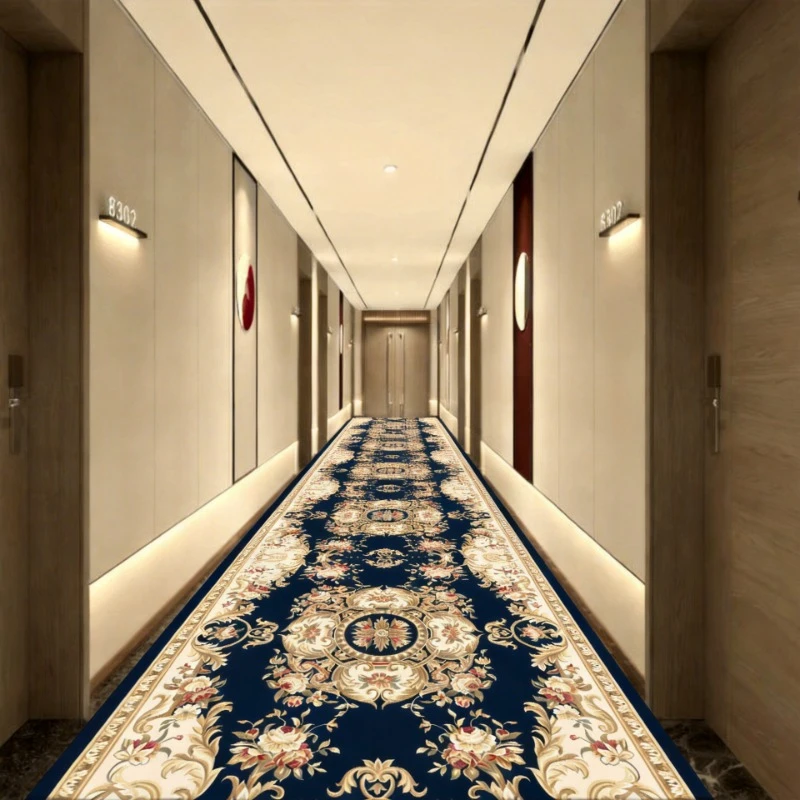 

Turkey Retro Geometric Long Runner Rug Decoration Home Non-slip Washable Corridor Carpet Living Room Sofa Area Foot Mat Aisle
