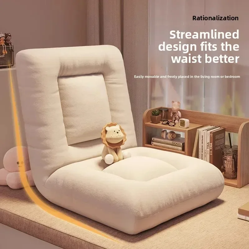 

Modern Lazy sofa tatami seat folding single small sofa balcony bay window recliner back chair