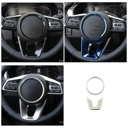 For Kia Forte / Cerato / K3 2019 - 2022 Accessory Car Steering Wheel Frame Decoration Cover Trim Center Control Gear Shift Box