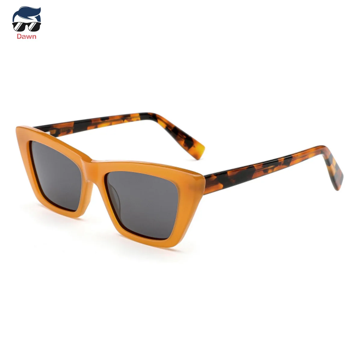 小顔効果のあるキャットアイサングラス-女性用-2025年新作-アセテート-オーバーサイズ-ジェリーカラー-メンズサングラス-必需品アクセサリー