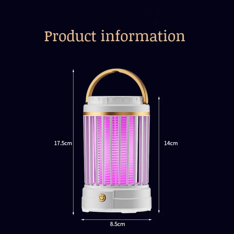 USB 충전식 모기 킬러 램프, 가정용 모기 트랩, 방충제, 파리 트랩, 벌레 방충제