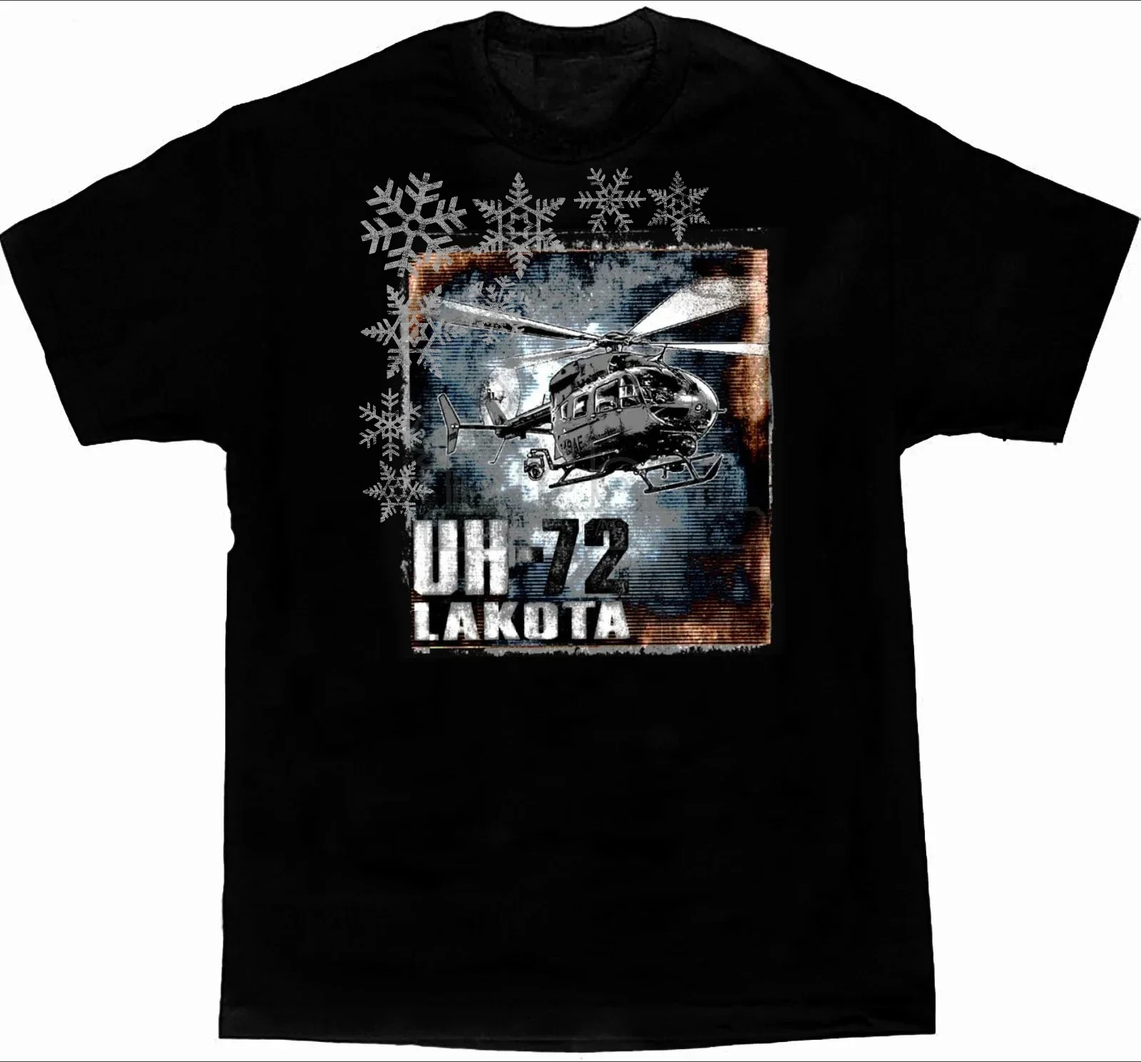 

UH-72 Lakota Light Utility Helicopter T-Shirt 100% Cotton O-Neck Short Sleeve Casual Mens T-shirt Size S-3XL