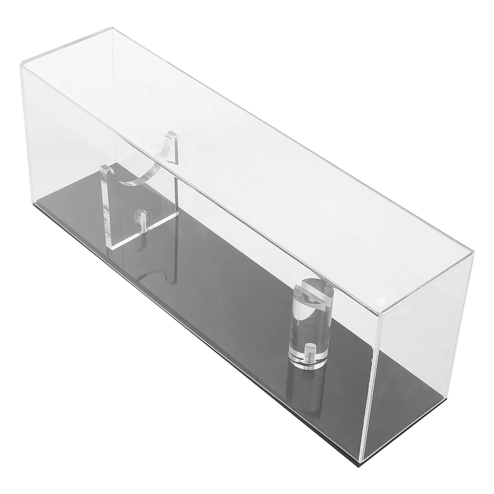Premium Acrylic Knife Display Stand Crystal Clear Foldable Design for Knives Collection Tabletop Showcase Knife Holder Stand