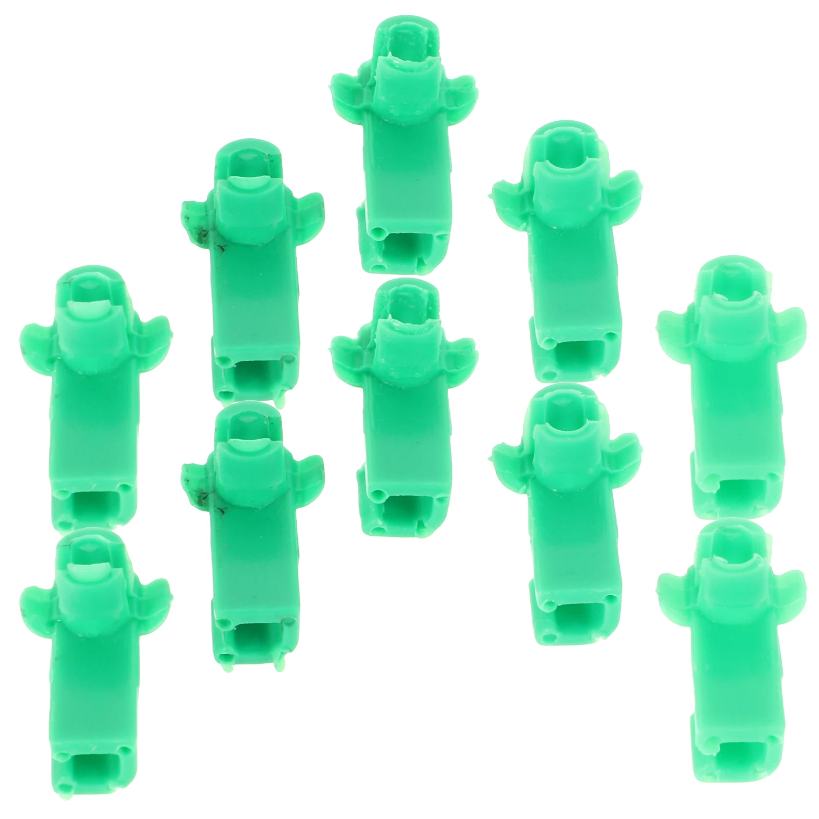 

10pcs Door Retainer Clips Plastic Auto Parts Secure Fastening Easy Install Car Accessories Strike Plates Versatile