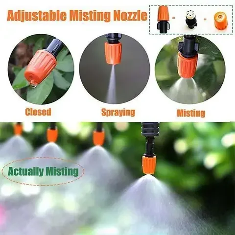 

Garden spray hose 5-20M Spray Cooling System Outdoor Cooling Misting System Cooler Water Mist Garden Spray Kit tuin Sproeikit