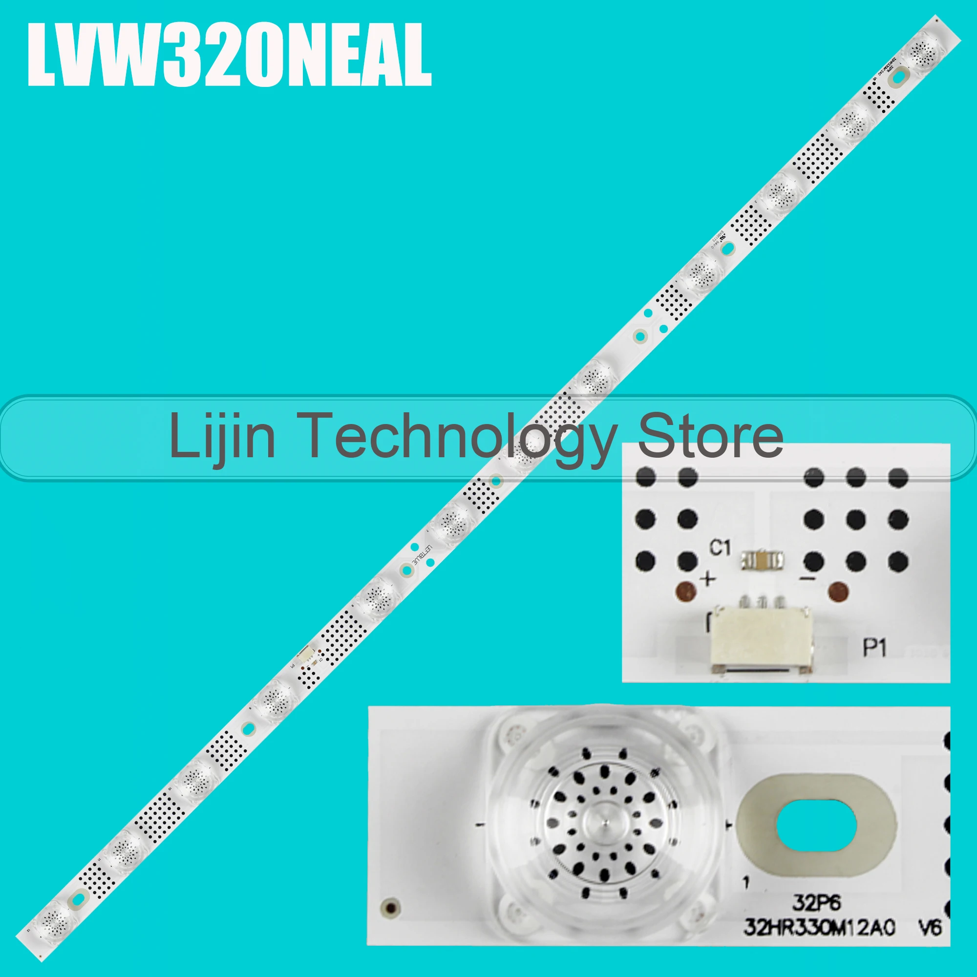 kits tira retroiluminacao led para lvw320neal led32k20jd 32gm16f 32l1 32hr330m12a0 v5 32es580 32s615 4c lb3212 hr01j 10 01