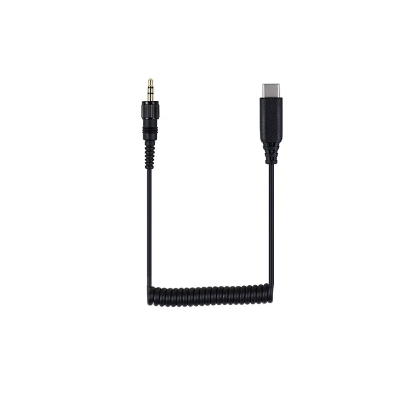 Canfon 3.5mm TRS Male Compatible With Rode Saramonic Microphone Audio Output to Type-C Audio Phone Wireless System Audio Cable